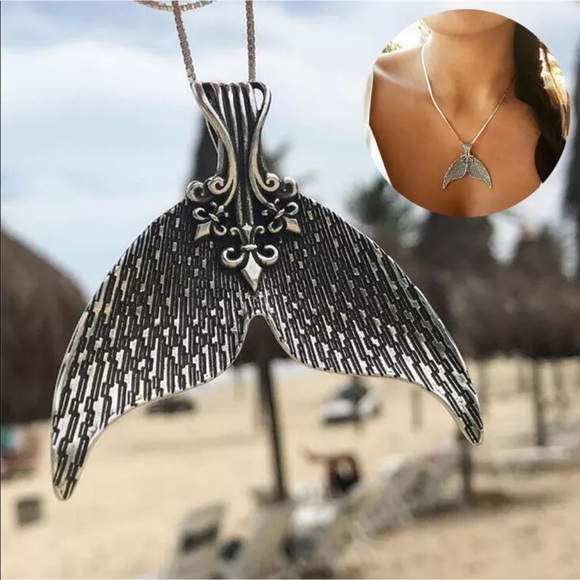 Mermaid Tail Necklace - Picture 2 of 3